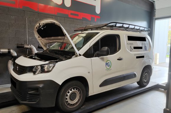 Garage pour supprimer problème adblue sur un Peugeot Partner 1.5 bluehdi à Lyon