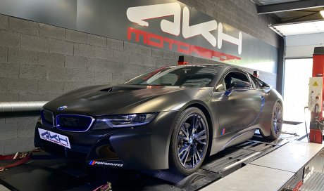 Augmentation de puissance sur une BMW i8 à Lyon