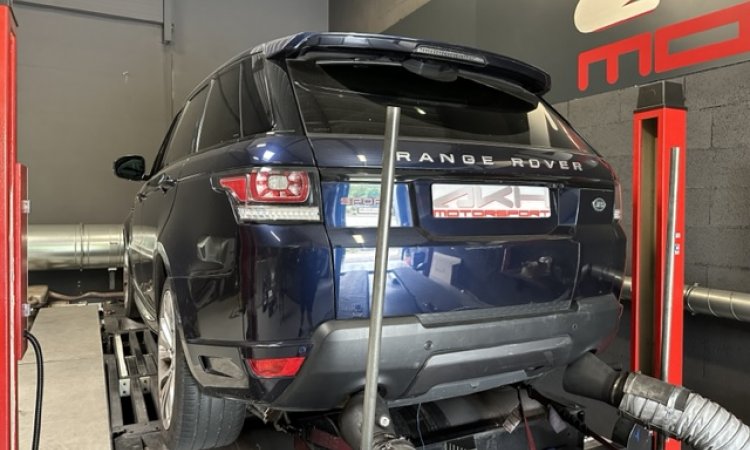 Augmenter la puissance du moteur d'un Range Rover 3.0 SDV6 à Lyon