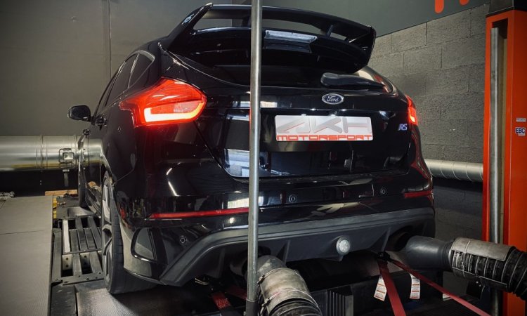 Reprogrammation moteur d'une Ford Focus RS 2.3 ecoboost 350 à Lyon