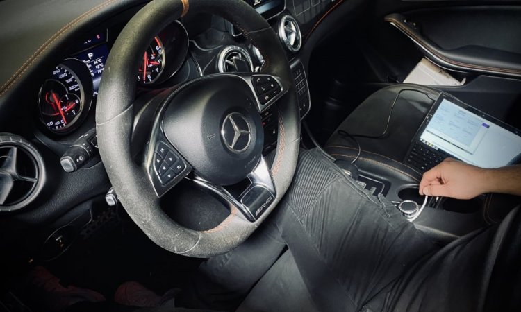 Kit éthanol pour une Mercedes CLA 45 AMG à Lyon