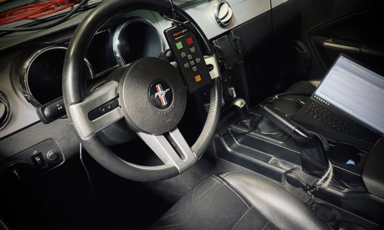 Transformation éthanol sur une Mustang GT à Lyon