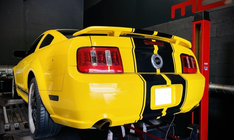 Transformation éthanol sur une Mustang GT à Lyon