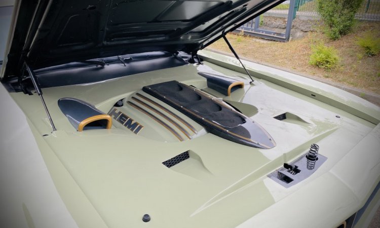 Conversion flexfuel sur Plymouth Barracuda swap Hemi Dodge Magnum à Lyon