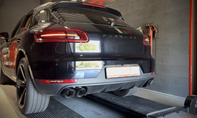 Active Sound Booster sur un Porsche Macan à Lyon
